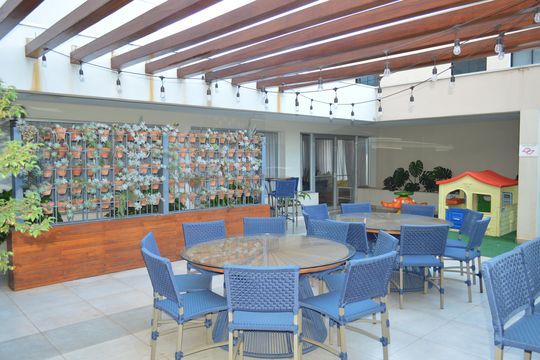 Área comum - Churrasqueira de apartamento para alugar com 2 quartos, 57m² em Ribeirânia, Ribeirão Preto