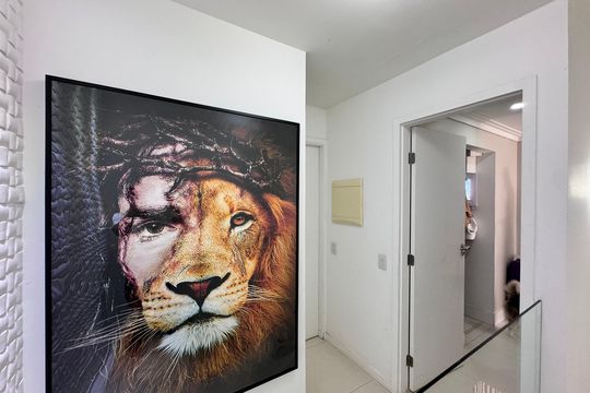 Corredor de apartamento para alugar com 3 quartos, 235m² em Recreio dos Bandeirantes, Rio de Janeiro