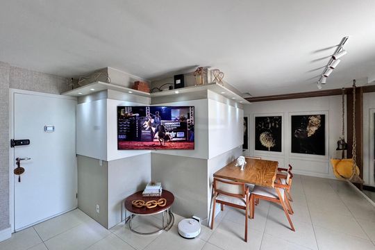 Sala de apartamento para alugar com 3 quartos, 235m² em Recreio dos Bandeirantes, Rio de Janeiro