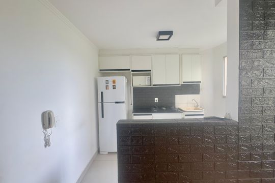 Cozinha de apartamento para alugar com 2 quartos, 37m² em Água Chata, Guarulhos