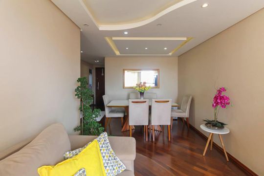 Sala de apartamento à venda com 2 quartos, 77m² em Jardim Independência (são Paulo), São Paulo