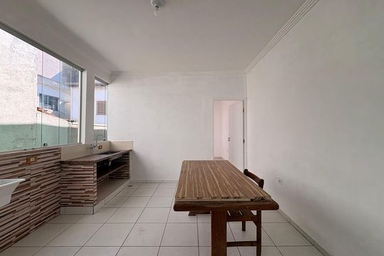 Cozinha de casa para alugar com 1 quarto, 45m² em Parque Oratório, Santo André