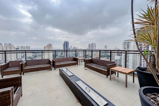 Área comum de apartamento para alugar com 1 quarto, 42m² em Tatuapé, São Paulo