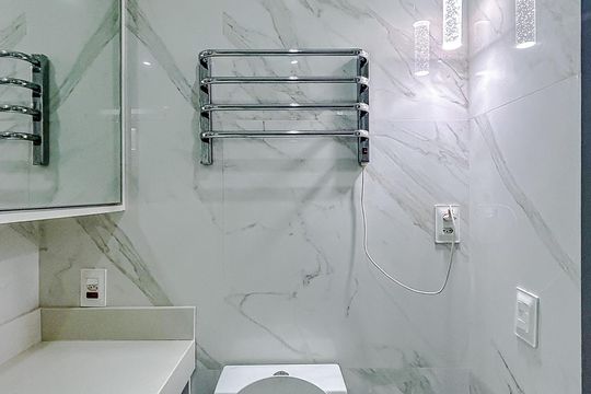 Banheiro de apartamento para alugar com 1 quarto, 42m² em Tatuapé, São Paulo