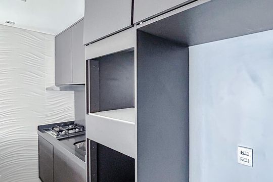 Cozinha de apartamento para alugar com 1 quarto, 42m² em Tatuapé, São Paulo