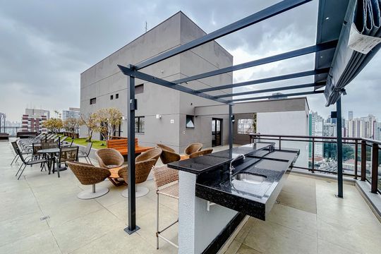 Área comum de apartamento para alugar com 1 quarto, 42m² em Tatuapé, São Paulo