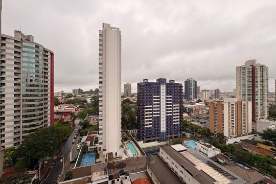 Vista da sacada de apartamento à venda com 4 quartos, 305m² em Jardim, Santo André