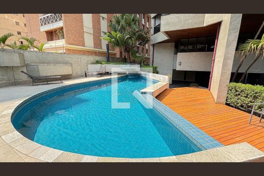 Área comum - Piscina de apartamento à venda com 4 quartos, 305m² em Jardim, Santo André