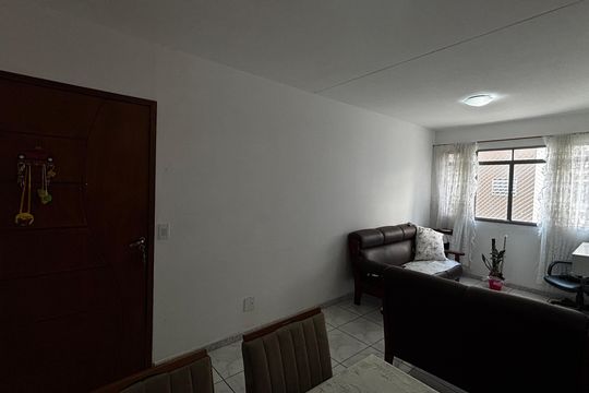 Sala - Sala de Jantar de apartamento à venda com 2 quartos, 54m² em Vila Lutécia, Santo André