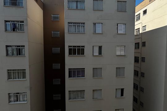 Sala - Sala de Jantar Vista de apartamento à venda com 2 quartos, 54m² em Vila Lutécia, Santo André
