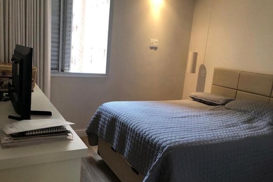 Quarto de apartamento à venda com 3 quartos, 88m² em Botafogo, Campinas
