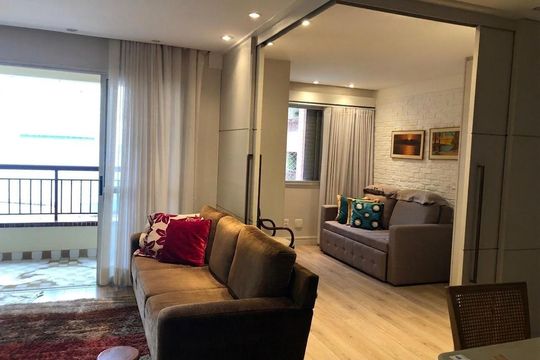 Sala de apartamento à venda com 3 quartos, 88m² em Botafogo, Campinas
