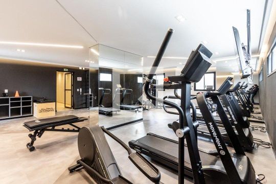 Área comum - Academia de apartamento para alugar com 2 quartos, 49m² em Barra Funda, São Paulo