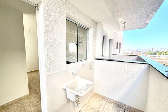 Área de serviço  de apartamento à venda com 2 quartos, 38m² em Cidade Patriarca, São Paulo
