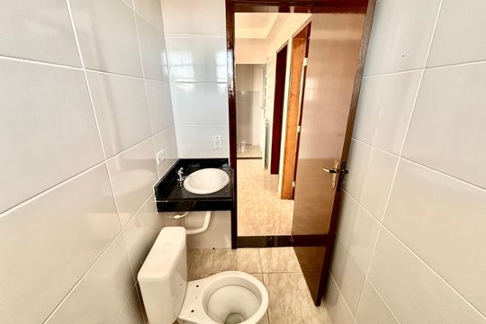 Banheiro  de apartamento à venda com 2 quartos, 44m² em Cidade Patriarca, São Paulo