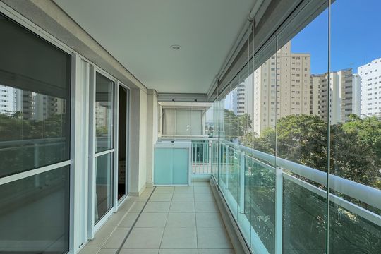 Sacada de apartamento para alugar com 1 quarto, 49m² em Campo Belo, São Paulo