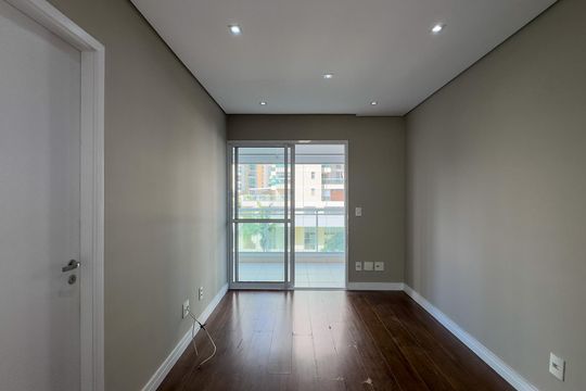 Sala de apartamento para alugar com 1 quarto, 49m² em Campo Belo, São Paulo