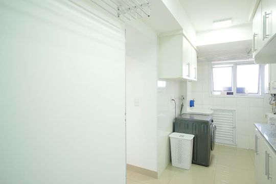 Área de serviço de apartamento à venda com 3 quartos, 142m² em Centro, São Caetano do Sul