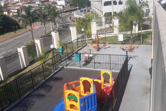 Área externa de apartamento à venda com 2 quartos, 43m² em Parque Industrial, Campinas