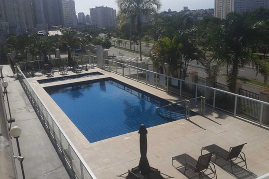 Área externa de apartamento à venda com 2 quartos, 43m² em Parque Industrial, Campinas