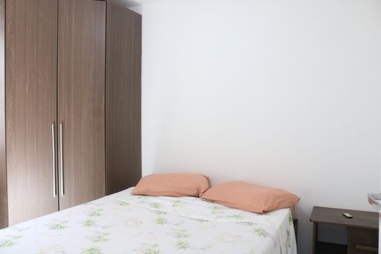 Quarto de apartamento para alugar com 1 quarto, 27m² em Barra Funda, São Paulo