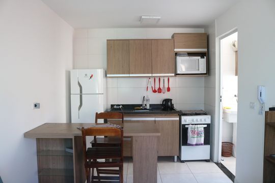 Sala de apartamento para alugar com 1 quarto, 27m² em Barra Funda, São Paulo