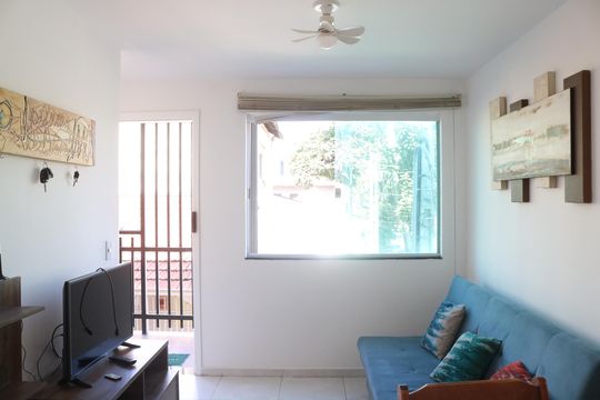 Sala de apartamento para alugar com 1 quarto, 27m² em Barra Funda, São Paulo