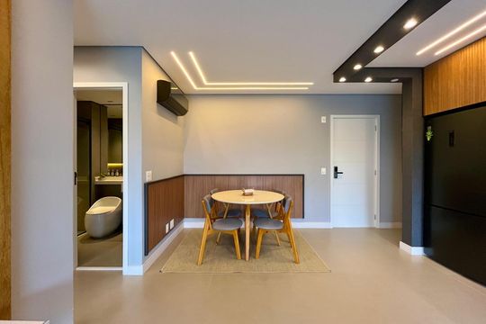 Sala de apartamento para alugar com 2 quartos, 67m² em Taquaral, Campinas
