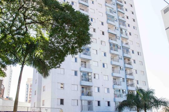 Fachado do condomínio de apartamento para alugar com 2 quartos, 56m² em Centro, Diadema