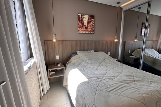 Quarto de apartamento à venda com 2 quartos, 75m² em Vila Gertrudes, São Paulo