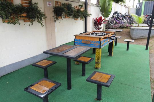 Área comum - Sala de Jogos de apartamento para alugar com 2 quartos, 40m² em Jardim Santa Ines Iii, São José dos Campos