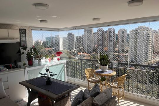 Sacada de apartamento à venda com 3 quartos, 88m² em Vila Guarani (zona Sul), São Paulo