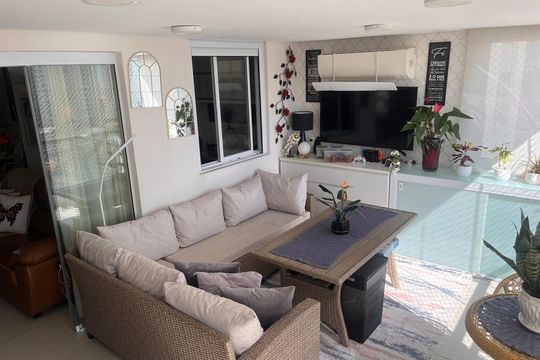 Sacada de apartamento à venda com 3 quartos, 88m² em Vila Guarani (zona Sul), São Paulo