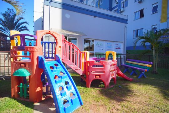 Área comum - Playground de apartamento à venda com 2 quartos, 47m² em São Jorge, Novo Hamburgo