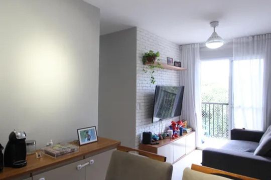 Sala de apartamento à venda com 3 quartos, 67m² em Jacarepaguá, Rio de Janeiro
