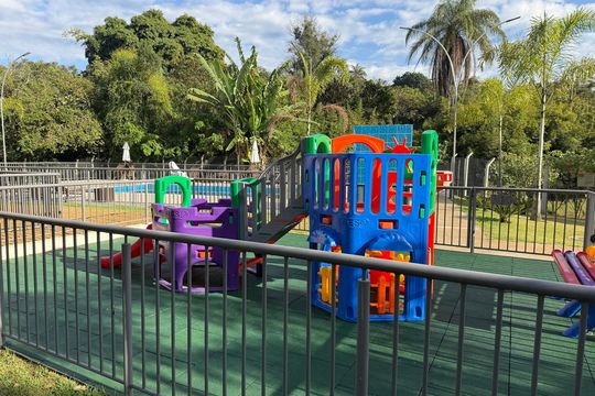Área comum - Playground de apartamento à venda com 2 quartos, 102m² em Praia, Contagem