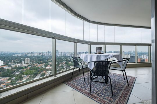 Varanda de apartamento para alugar com 2 quartos, 75m² em Pinheiros, São Paulo