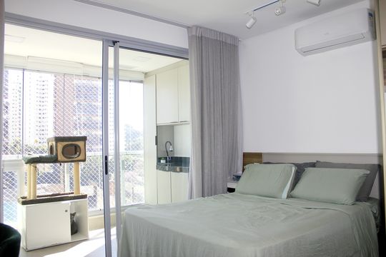 Quarto  de kitnet/studio para alugar com 1 quarto, 29m² em Macedo, Guarulhos
