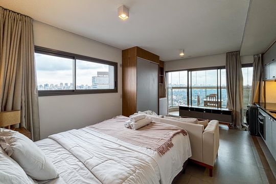 Apartamento para alugar com 1 quarto, 39m² em Pinheiros, São Paulo