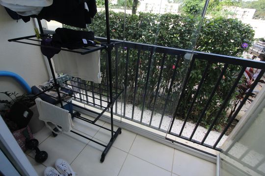 Sala - Varanda de apartamento à venda com 2 quartos, 53m² em Jacarepaguá, Rio de Janeiro
