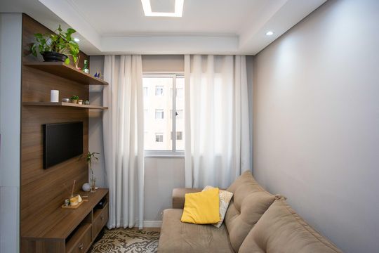 Sala de apartamento para alugar com 2 quartos, 43m² em Centro, Diadema