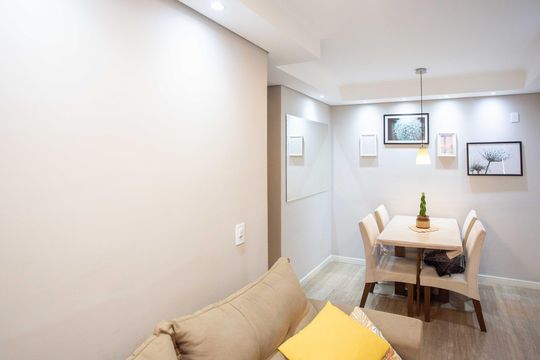 Sala de apartamento para alugar com 2 quartos, 43m² em Centro, Diadema