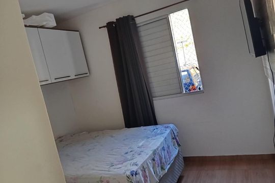 Quarto de apartamento à venda com 2 quartos, 58m² em Jardim Promeca, Várzea Paulista