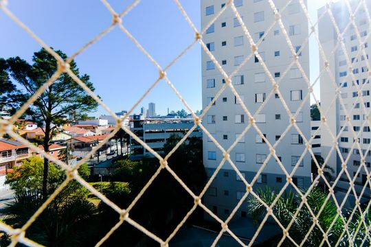 Vista do Sala de apartamento para alugar com 2 quartos, 44m² em Gopouva, Guarulhos