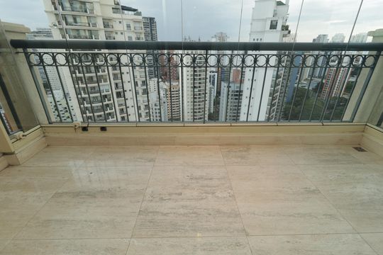 Varanda da Sala de apartamento à venda com 3 quartos, 217m² em Jardim Vila Mariana, São Paulo