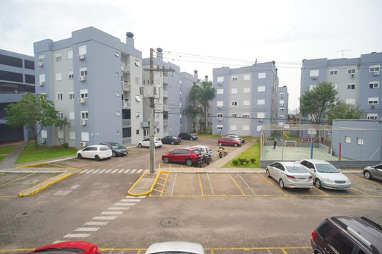 vista do Quarto 1 de apartamento para alugar com 2 quartos, 57m² em Boa Saúde, Novo Hamburgo