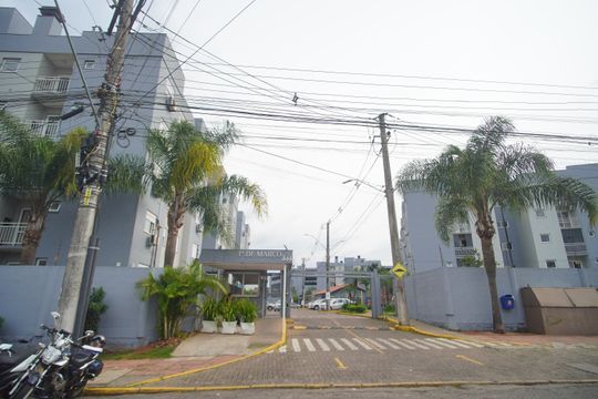 Fachada de apartamento para alugar com 2 quartos, 57m² em Boa Saúde, Novo Hamburgo