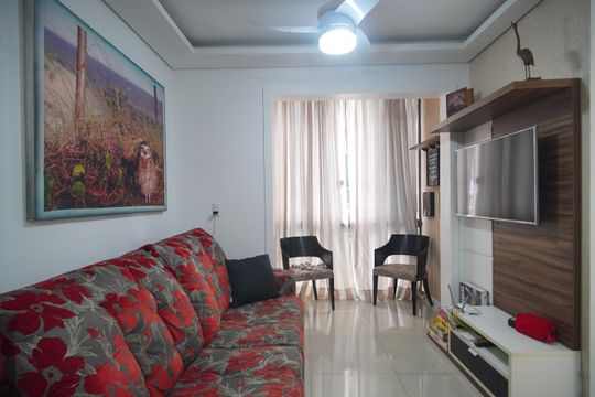 Sala de apartamento para alugar com 2 quartos, 57m² em Boa Saúde, Novo Hamburgo