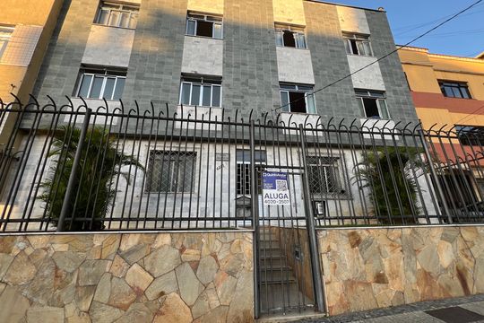 Fachada - placa de apartamento para alugar com 2 quartos, 83m² em Boa Vista, Juiz de Fora