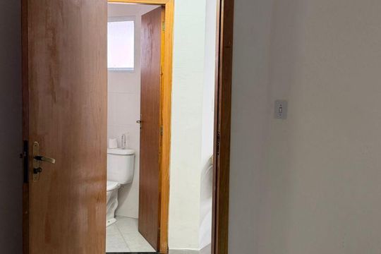 Banheiro de apartamento à venda com 2 quartos, 88m² em Vila Suíça, Santo André
